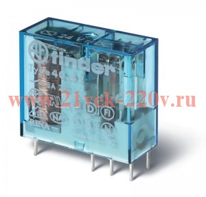 Миниатюрное реле Finder 2CO 8A AgNi 48В AC 405280480000
