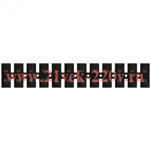 Зажим винтовой изолированный ЗВИ-нг 60А 4.0-25кв.мм 12 пар черн. NO-225-516 Эра Б0068063