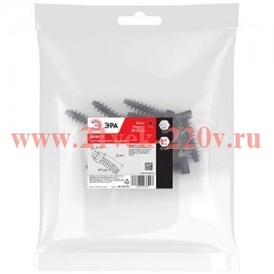 Дюбель для кабельного бандажа 10-36мм черн. NO-225-232 (уп.10шт) Эра Б0066353