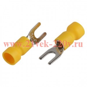 Наконечник вилочный НВИ 6.0-5 с изолированным фланцем (уп.50шт) Эра Б0063318