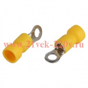 Наконечник кольцевой НКИ 6.0-4 с изолированным фланцем (уп.50шт) Эра Б0063317
