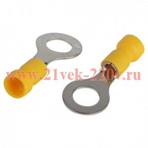 Наконечник кольцевой НКИ 6.0-8 с изолированным фланцем (уп.50шт) Эра Б0063341