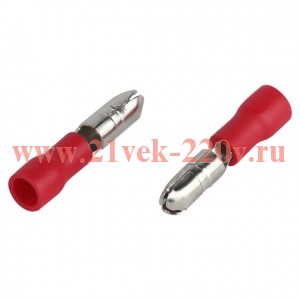 Разъем-штекер изолированный 