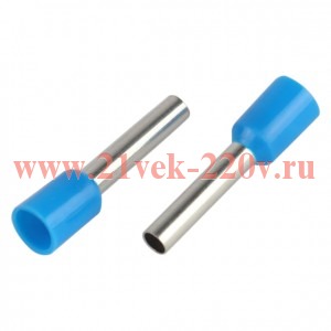 Наконечник-гильза НШвИ 2.5-12 с изолированным фланцем (уп.500шт) Эра Б0063423