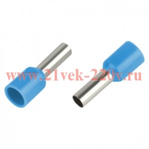 Наконечник-гильза НШвИ 2.5-8 с изолированным фланцем (уп.10шт) Эра Б0063352