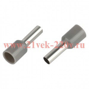 Наконечник-гильза НШвИ 4.0-9 с изолированным фланцем (уп.500шт) Эра Б0063424