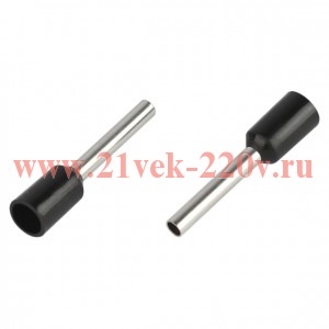 Наконечник-гильза НШвИ 1.5-12 с изолированным фланцем (уп.50шт) Эра Б0063407