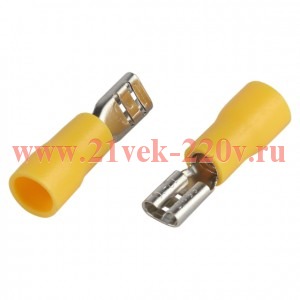 Разъем плоский изолированный 