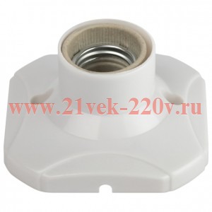 Патрон-основание E27 керамика бел. Эра Б0069218