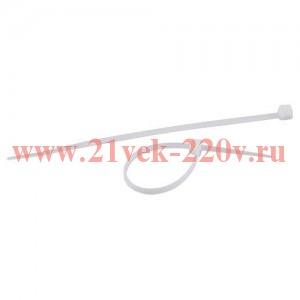 Стяжка кабельная 2.5х100 бел. NO-KS0-55 (уп.100шт) Эра Б0054315
