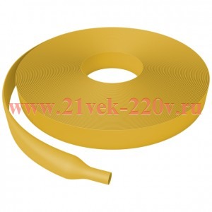 Трубка термоусадочная ТТУ нг-LS 30/15 желт. (уп.50м) Эра Б0067596