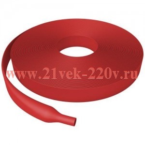 Трубка термоусадочная ТТУ нг-LS 20/10 красн. (уп.100м) Эра Б0067561