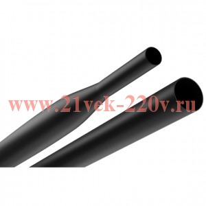 Трубка термоусадочная ТТУ нг-LS 20/10 1м черн. (уп.10шт) Эра Б0067512