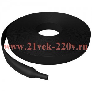 Трубка термоусадочная ТТУ нг-LS 20/10 черн. (уп.100м) Эра Б0067546