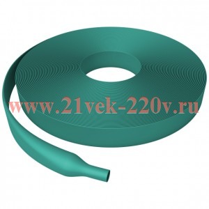 Трубка термоусадочная ТТУ нг-LS 50/25 зел. (уп.25м) Эра Б0067553