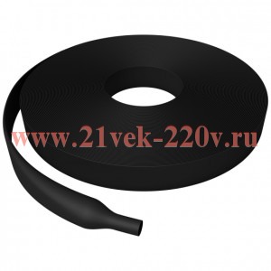 Трубка термоусадочная ТТУ нг-LS 50/25 черн. (уп.25м) Эра Б0067582