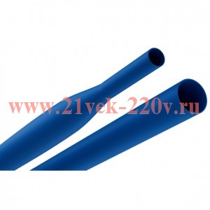 Трубка термоусадочная ТТУ нг-LS 10/5 1м син. (уп.25шт) Эра Б0067682