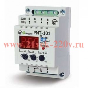 Реле контроля напряжения и тока РМТ-101 Новатек Электро