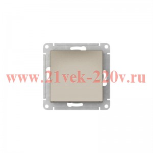 Переключатель перекрестный AtlasDesign (сх. 7) 10AX быстрозажим. клем. механизм шампань SE ATN000571