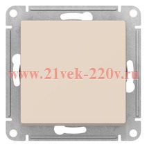 Перекрестный переключатель SE AtlasDesign 10A, бежевый [уп 5 шт] ATN000271