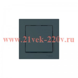 Выключатель 1-кл. AtlasDesign (сх. 1) 10AX быстрозажим. клем. в сборе изумруд SE ATN000812S