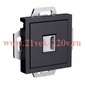 Розетка HDMI SE AtlasDesign, карбон