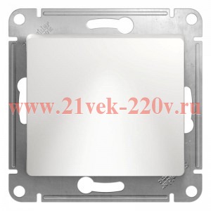 Вывод кабеля SE Glossa механизм, белый GSL000199