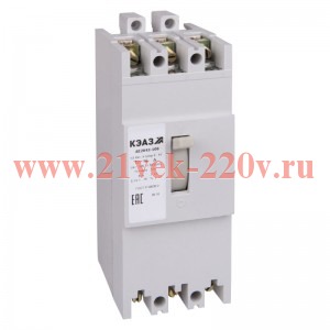 Выключатель автоматический 20А 12Iн АЕ2043-100 У3 400В AC КЭАЗ 104132