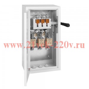 Ящик силовой ЯРВ-35-250А-IP54-М-УХЛ1 на 1 направ. с предохранит. КЭАЗ 349636