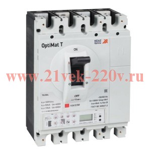 Выключатель автоматический OptiMat T125H ETN 125A 4P КЭАЗ 356295