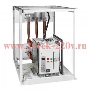 Блок замены автоматического выключателя-Э25В-OptiMat A-2500-S4-3P-100-D-MR8.1-BH-C2200-M2-P01-S1-03