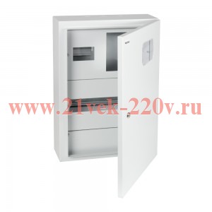 Корпус металлический ЩУРн-СТД-1-МП/19-490х350х135-IP41 УХЛ3 (1ф счетчик на МП 19 модулей СТАНДАРТ) К