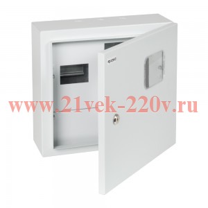 Корпус металлический ЩУРн-СТД-1-МП/4-310х350х135-IP41 УХЛ3 (1ф счетчик на МП 4 модуля СТАНДАРТ) КЭАЗ