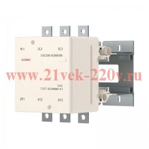 Контактор магнитный DSC330-3C00A380 330А 160кВт (AC3) 380В AC DKC DSC330-3C00A380