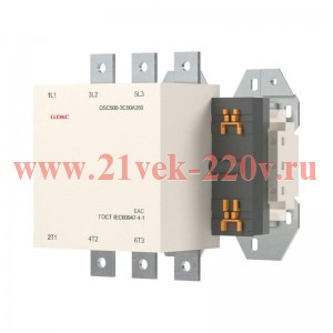 Контактор магнитный DSC500-3C00A380 500А 250кВт (AC3) 380В AC DKC DSC500-3C00A380
