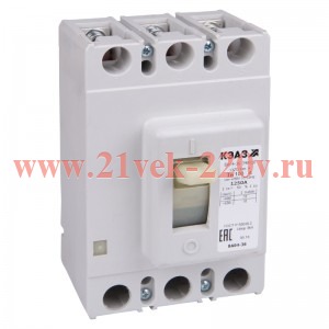 Выключатель автоматический ВА04-36-340010 250А 2500 690AC УХЛ3 КЭАЗ 297502