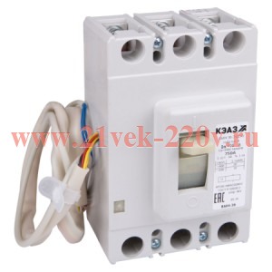 Выключатель автоматический ВА04 36-341810 80А 800 440DC HP24AC/DC УХЛ3 КЭАЗ 372012