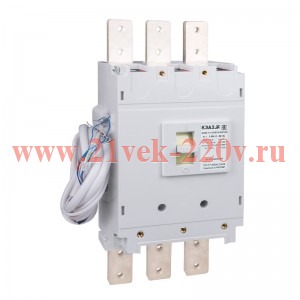 Выключатель автоматический ВА56-41-804710-1000А-440DC-НР230AC/220DC-УХЛ3 КЭАЗ 383395