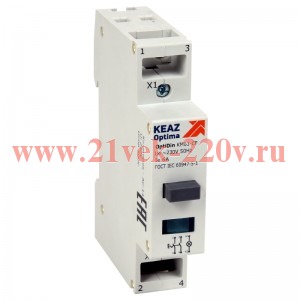 Кнопка управления мод. OptiDin KM63 CF 11 УХЛ3 КЭАЗ 138908