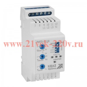 Реле напряжения OptiDin РНПП 311М 24DC УХЛ3.1 КЭАЗ 240051