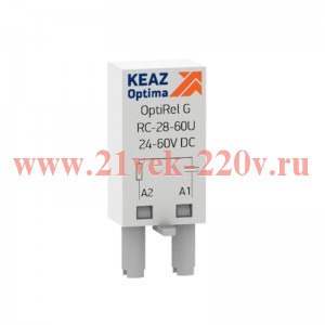 Модуль дополнительный для реле OptiRel G RС-6-24U КЭАЗ 281178