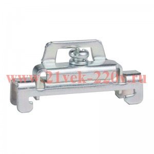 Ограничитель металлический на DIN-рейку 2 винта КЭАЗ 350579