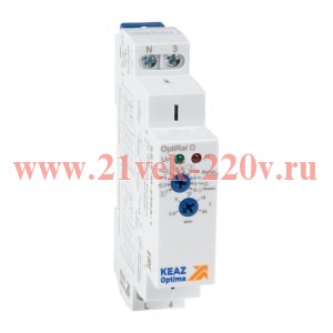 Реле лестничного освещения OptiRel D SSW-M-230A-1 многофункциональное 16А 1СО 230АС КЭАЗ 357860