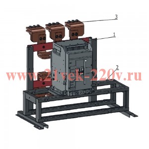 Блок замены автоматического выключателя-АВМ20СН-OptiMat A-2000-S2-3P-85-D-MR8.1-B-C2200-M2-P01-S1-03