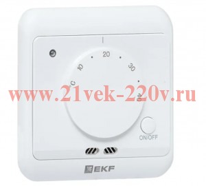 Термостат для теплых полов механический 16А 230В EKF mtt-3