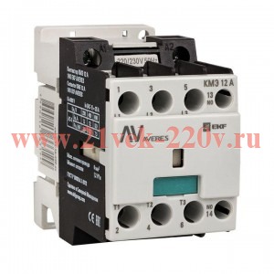 Контактор КМЭ 12А 1NC 230В АС AVERES EKF ctr-s-12-01-230-av