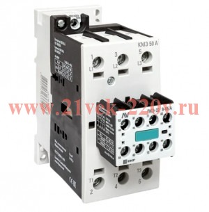 Комплект КМЭ 50А 400В АС с доп. контактами 2НО+2НЗ AVERES EKF ctr-s-50-00-400-av-22
