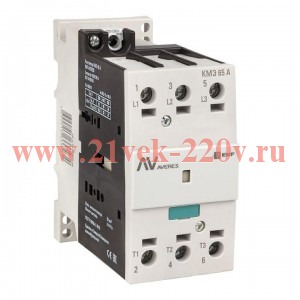 Контактор КМЭ 65А 230В АС AVERES EKF ctr-s-70-00-230-av