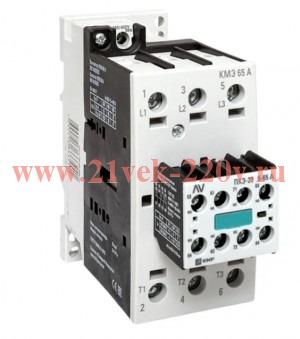 Комплект КМЭ 65А 400В АС с доп. контактами 2НО+2НЗ AVERES EKF ctr-s-70-00-400-av-22
