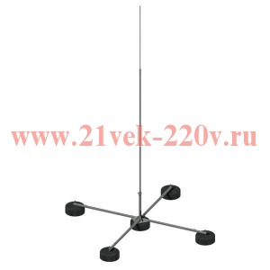 Мачта молниеприемная L8000 оцинк. сталь EKF lp-stl8000